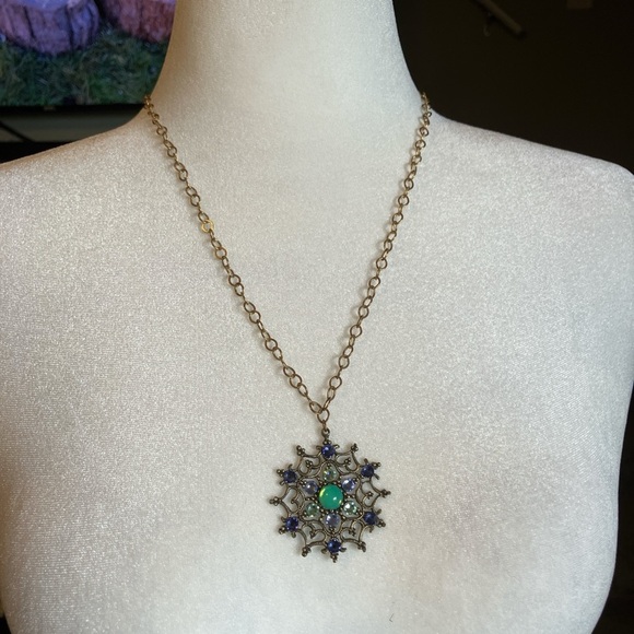 Anne Koplik Snowflake Necklace - Picture 4 of 5